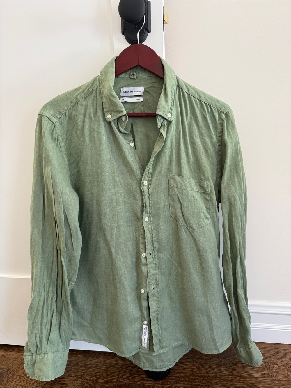 Light green line shirt by Edmmond Studios